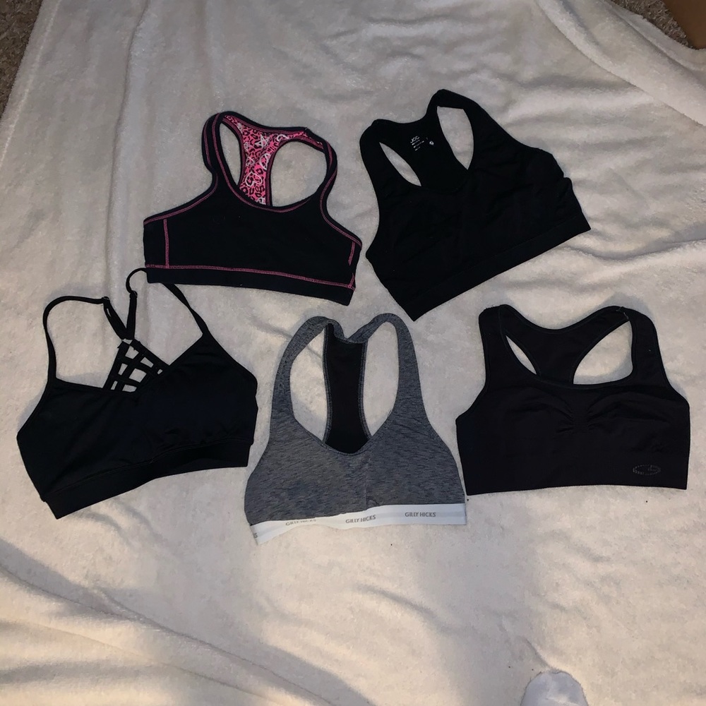 Girls sports bras